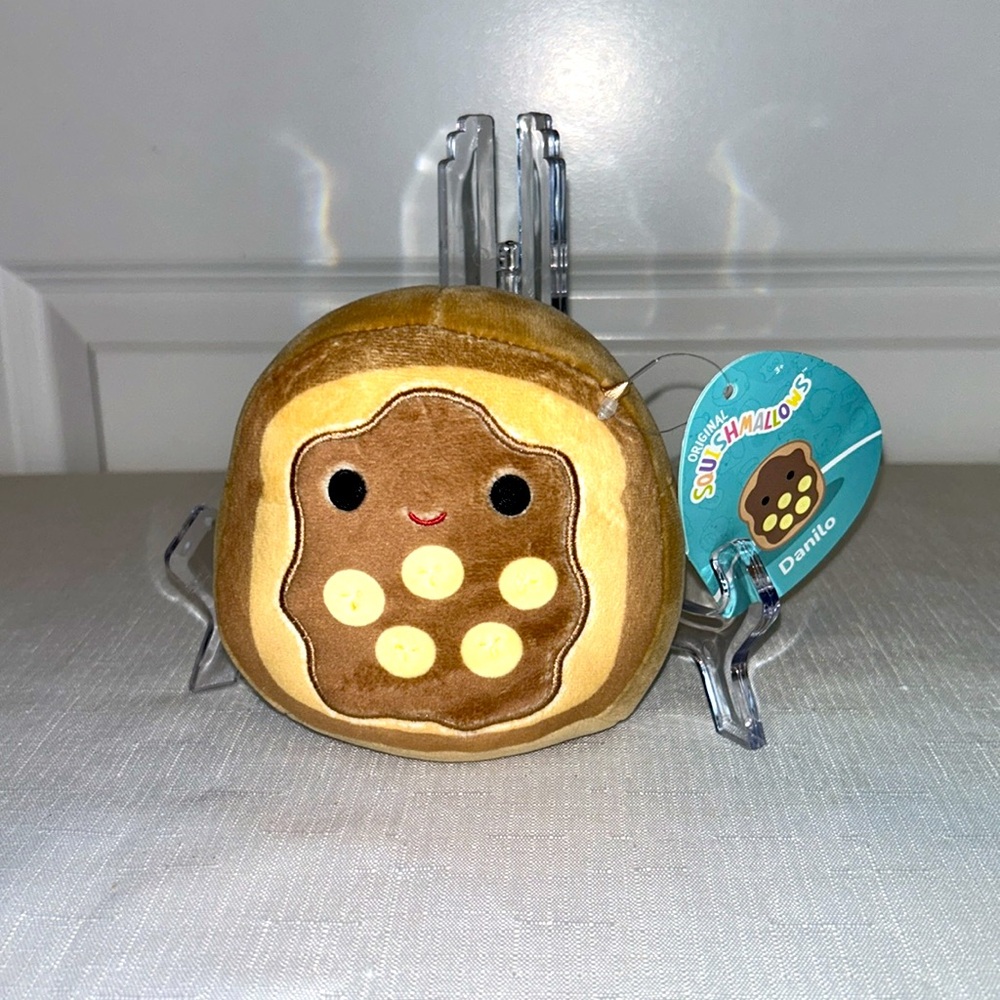 Squishmallows 5โ Banana Nutella Toast Danilo New With Tag - Picture 5 of 5